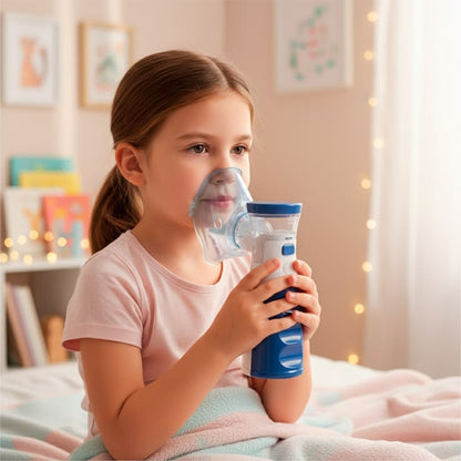 Portable Mesh Nebulizer for Kids & Adults 🫁💙